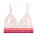 Hanky Panky  Sunset Stripe Modern Bralette Rosy Peach Medium NWOT Photo 2