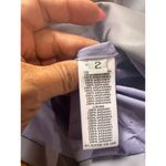 ANKVAS periwinkle cherry faux leather mini skirt size 2 / XS Photo 8