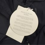 Baobab Katio Black Satin Maxi Skirt Small NWT Side Slit w/ Metal Hardware Photo 9