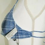 Tavik Cassis Blue & White Halter Bikini Top Small Photo 5