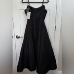 Mac Duggal NWT Strapless A-Line Tea Length Statement Bow Dress - 49605 Photo 3