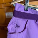 Vintage NOVA NOVA Purple Women’s Trouser Pants w/ Belt Size 22 Photo 4