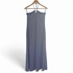 Petal and Pup  Declan Halter Maxi Dress. Lavender/Light Blue. Size: Large. Photo 2