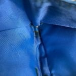 Vintage Lug Zip Around Wallet Blue Quilted Pocket Card Holder Organizer GUC*FLAW Photo 10