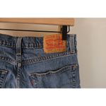 Levi's Vintage 502 Cutoff Denim Shorts Midwash, mid rise Mens 30 (fits women 27) Photo 2