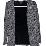 Dress Barn Sparkly Dress Top Set Vintage  Women’s Size 14 Silver & Black Jacket! Photo 3