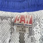 RAW Athletic Wear Royal Blue Nylon Track Pants Zippers Womens Size M Size M Photo 3