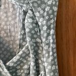 LA Hearts L.A. Hearts Size XS Extra Small Women's Teen Green Floral Wrap Dress Photo 3