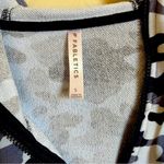 Fabletics  Blue/Grey/Black Camo Zip Up Hoodie Women’s Small Oversized Photo 3