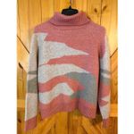 Lush Clothing Lush Colorblock Knit Sweater Size Large (6418) Photo 4