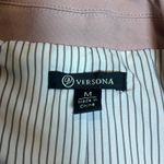 Versona Pink Classic One-Button Style Blazer Women's Medium Photo 3