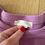 Fanco Boutique Pink/Purple Fringe Sweatshirt Pink Photo 3