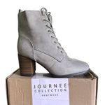 Journee Collection Baylor Women's Lace Up Boot Size 9 Wide #B1501 Photo 0