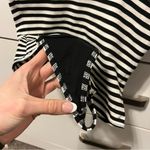 Aritzia  Sunday Best Black & White Stripe Bodysuit Photo 4