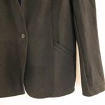 Betabrand  Womens Transcendent Single Button Blazer Size XL Black‎ Stretch Career Photo 2