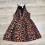 The Clothing Company The Clothing Co Women Halter Neck Geometric Print with Details Lined Blouse Sz S Photo 10