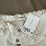 Frame CYCLING SHORT RAW FRAY SHORTS AU NATURAL CLEAN. Size 28. MSRP $248 Photo 9