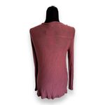 We The Free We The Free People Womens Top Sz XS Miss Rose Surplice Wrap Sweater Raisin NEW Photo 4