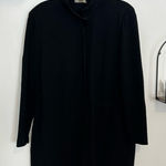 St. John Collection by Marie Gray Black Zip Up Jacket Size 12 Photo 0