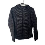 Andrew Marc  Packable Lightweight Premium Down Puffer Coat, Black, Size Small Photo 1