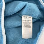 Patagonia Womens Aqua Blue Micro D Snap-T Pullover Fleece SMALL Outdoor Gorpcore Photo 9