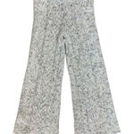 Anthropologie By Knit Wide Leg Pants XS Cozy Textured Lounge Boho Neutral Photo 0