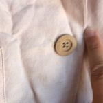 Drew  Linen blend Light Mauve/Pink Jacket single button size small Photo 1