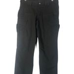 5.11 Tactical Black Cotton Blend Durable Casual Cargo Work Pants Women Sz 8 Photo 0