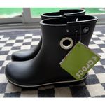 Crocs Jaunt Shorty Rain Boots Size 8 Black Ultralight NEW Photo 3
