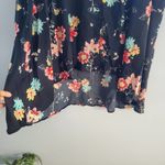 Woman Within  Sleeveless Floral Button Down Shirt Top 4X Photo 3