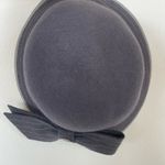 Goorin Bros  100% Women’s 100% Wool Top Hat Gray Size M  Bow Photo 1