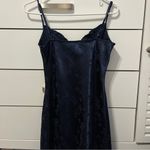 PacSun  Lottie Moss Blue Satin Dress Photo 2