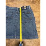 NFL Vintage  Los Angeles Rams blitz denim mini skirt Photo 5