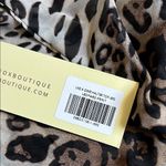 White Fox Boutique  like a dime leopard halter top Photo 5