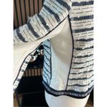 White House | Black Market  blue and white stylish blazer size 00 Photo 3