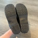 Dansko  Grey Striped Black Slip On Clogs Women’s Size 40 Photo 7