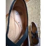 Söfft Shimmer Taupe Suede Mary Jane Flats Women’s Size 9M Leather Tan Photo 1