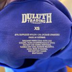 Duluth Trading Company Women's NoGA Classic Short Sleeve Dress. Size XS Blue Photo 4