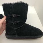 BEARPAW  black suede winter fashion boots Abigail Photo 3