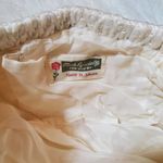 Vintage Cream Crocheted Clutch Handbag Purse Photo 7