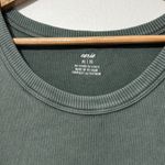 Aerie  Free Spirit Ribbed Tank Top Size XL Green Photo 3