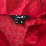 XOXO NWOT red blouse Photo 3