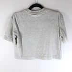 Everlane  The 100% Human Cropped Tee Short Sleeve Organic Cotton Gray XXS Photo 3