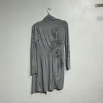 Ariella  Gray Sequins Open Cardigan Sz M Photo 8