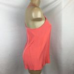 Tibi  Silk Coral Orang Sleeveless Halter Top 2 Photo 3