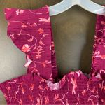 Hill House  size 2x Ellie nap dress burgundy botanical red Pink trad cottage boh Photo 7