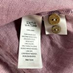 Sigrid Olsen  Linen Tunic Shirt Womens XL Purple Long Sleeve Collared Button Up Photo 4