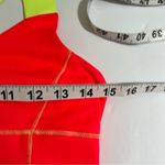 Avia Neon Pink & Yellow Active Tank Top, Medium, Racerback, Built-in Support Photo 6