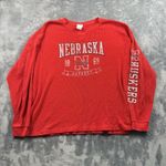 Nebraska Cornhuskers Shirt Womens 2XL Red Long Sleeve College Football Size undefined Photo 0
