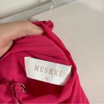 Meshki NWT  Rosalia Cowl Neck Maxi Dress Raspberry Pink XS Photo 6